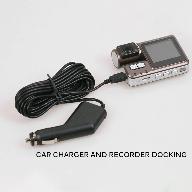 Мини Автомобильное зарядное устройство 4 метра адаптер жесткий набор проводов с