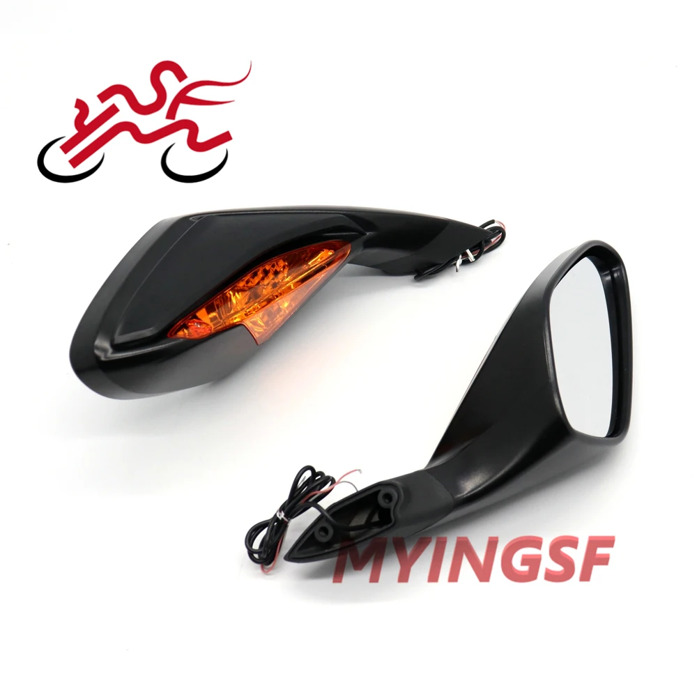 For MV Agusta F3 800/675 2012-2018 Side Rearview Mirrors with Indicator Motorcycle Accessories Rear View Mirror Turn Signal