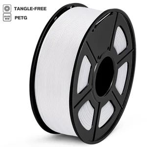petg filament 1kg 1 75mm tolerance 0 02mm high strength 100 no bubble fdm 3d printer printing material 320mroll white color free global shipping
