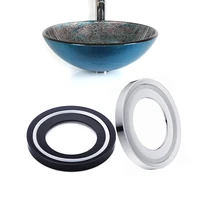 bathroom mounting ring for glass basin fixture vessel sink gadgets black chrome pad ring sink pop up avaliable home renovation