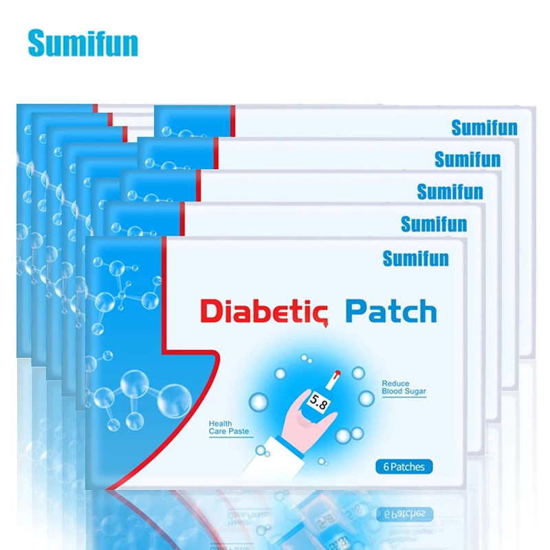 

30/60/90/120pcs Treat Diabetes Patch for Diabetic Treatment Medicine Herbs Plaster Sugar Level Blood Glucose Sticker Health Care