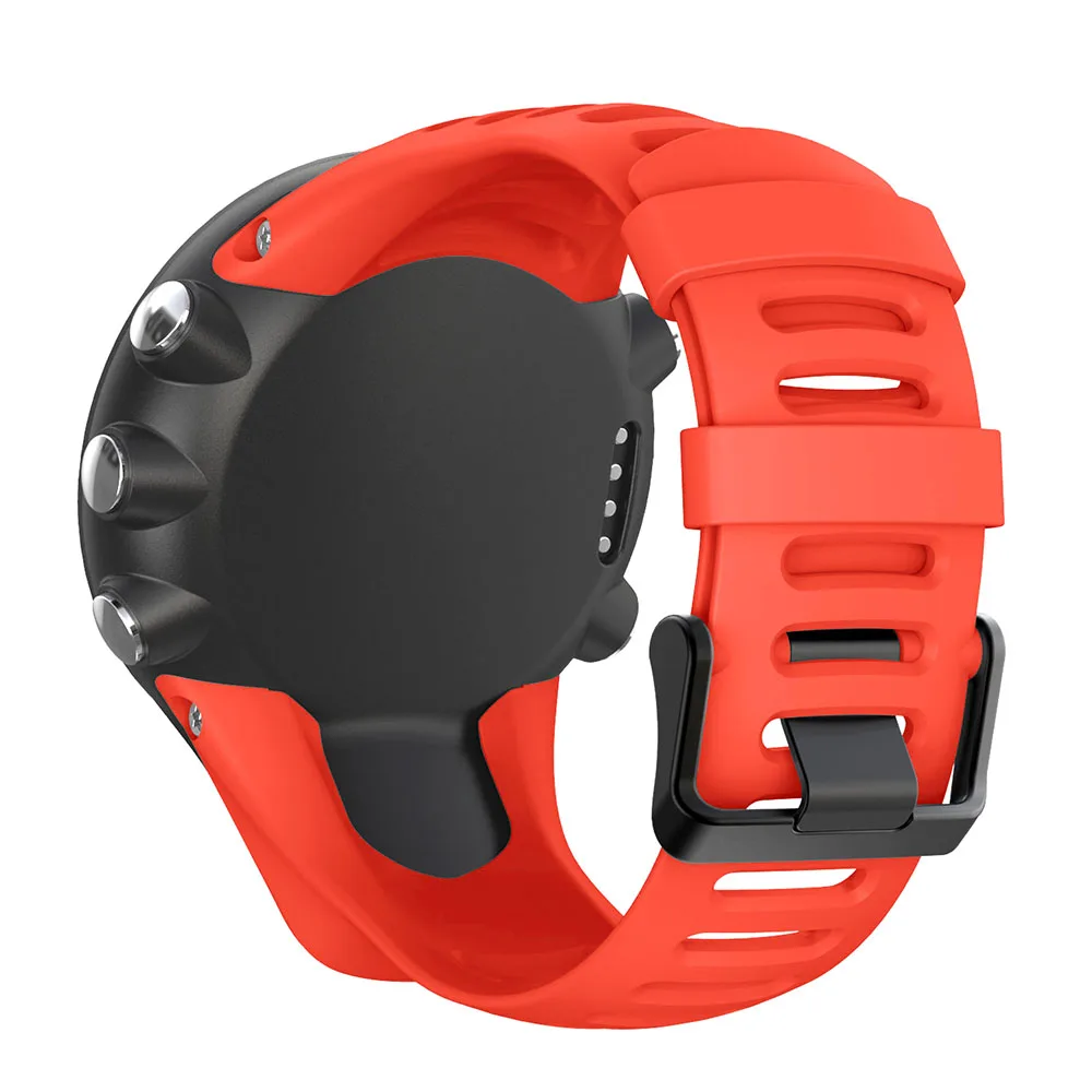 Резиновый силиконовый ремешок для SUUNTO Ambit 1 2 3 2R 2S Ambit 3S 3R 3P Ремешки для наручных часов 24 мм спортивные часы ремешок черная Пряжка браслет