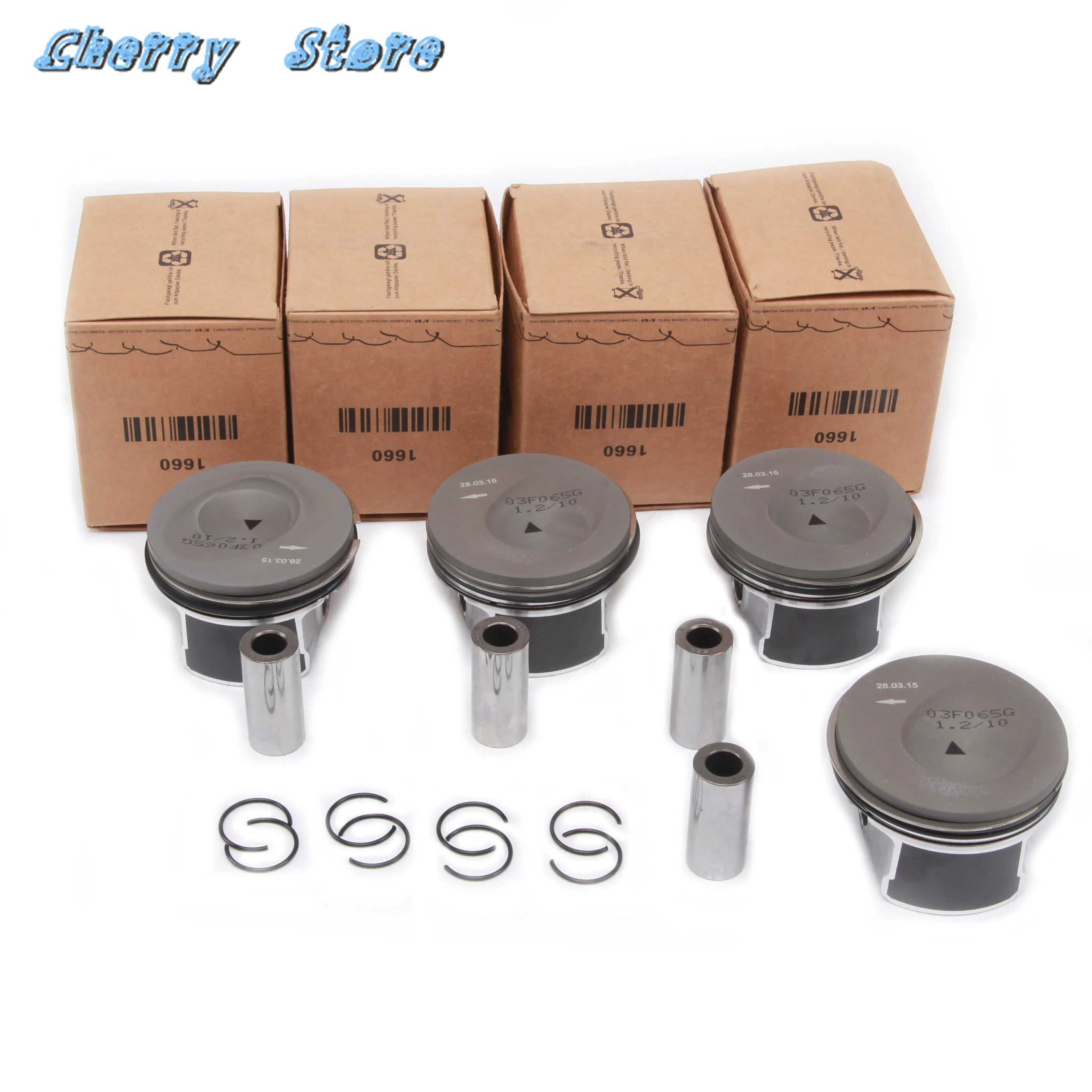 Поршень и кольцо двигателя в сборе новинка 03F107065A 19 мм Pin для VW Golf Jetta Caddy Skoda Seat Audi A1