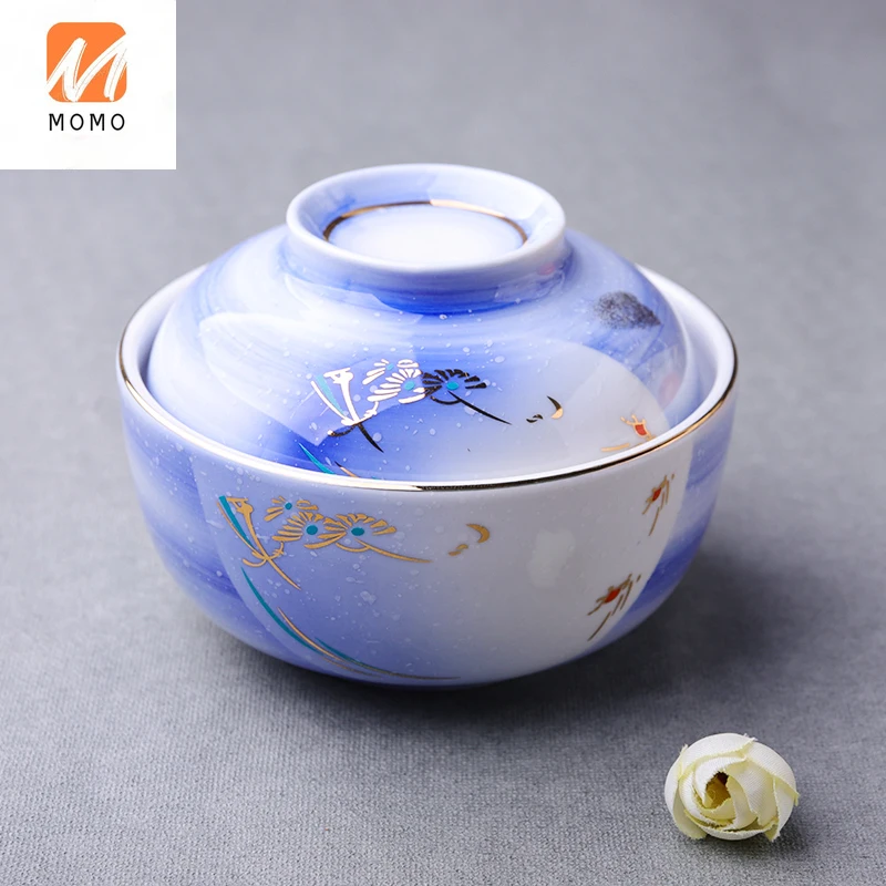 

Japanese-Style Ceramic Stew with Tureen Slow Cooker Jujiu House Miso Soup Egg Stew Seafood Home Stew Tureen High Quality Durable