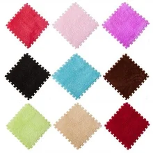 10 pçs 30*30cm tapete de azulejos quarto bloco casa quebra cabeça matte diy eva espuma tapete tatami tapete cabelo longo villi salsicha pelúcia (4)