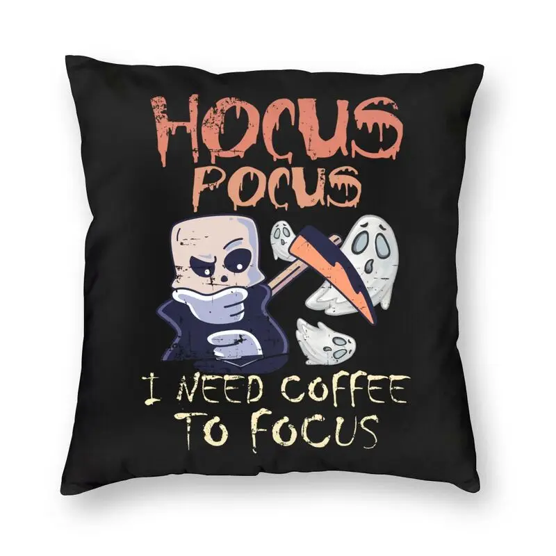 

Hocus Pocus декоративная квадратная подушка для украшения дома на Хэллоуин