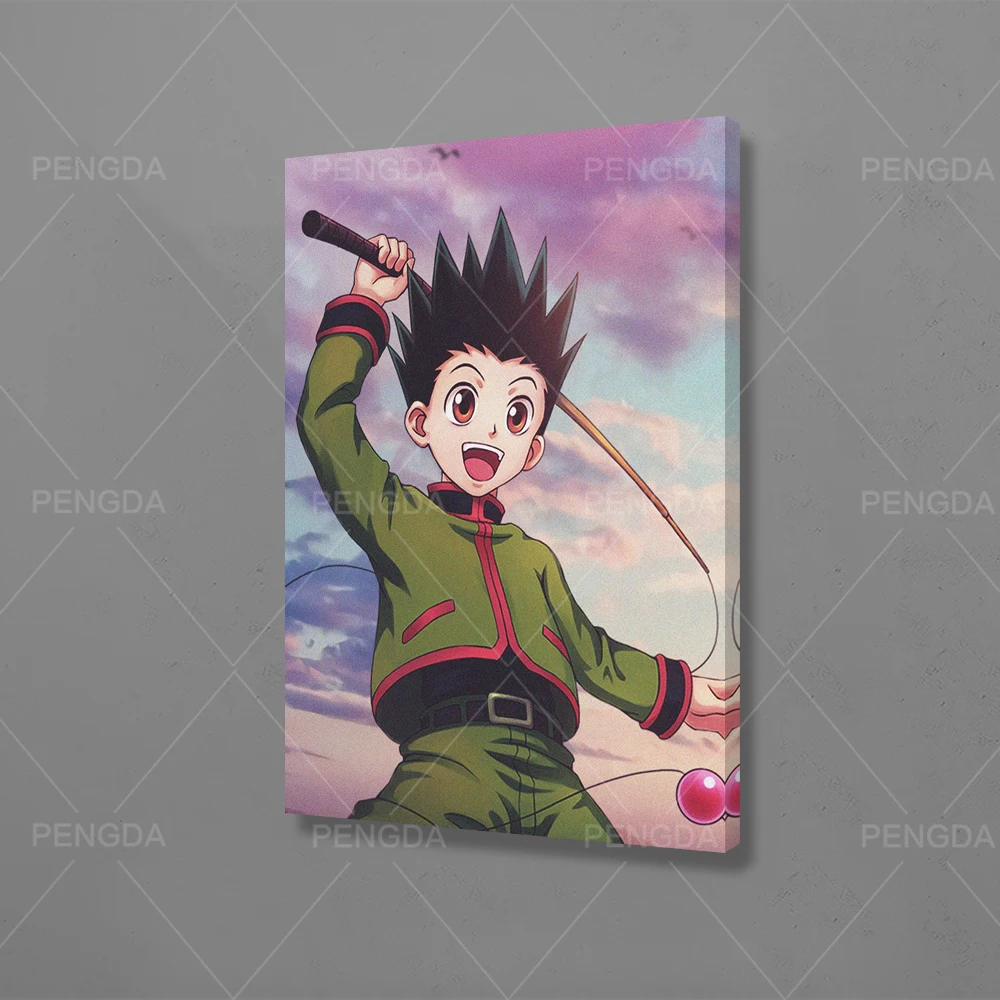 Настенные картины на холсте HUNTERxHUNTER плакат для домашнего декора HD японские