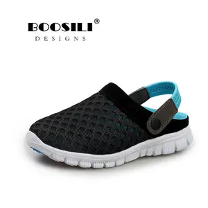 Мужские классические сандалии Sandalias Hombre, дышащие, клоги, мягкие, лето мужские с надписью Eva