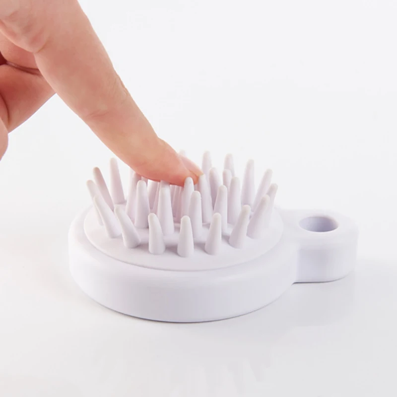 Массажёр кожи головы Щетка для шампуня Массажная щетка расческа волос Чистка душ