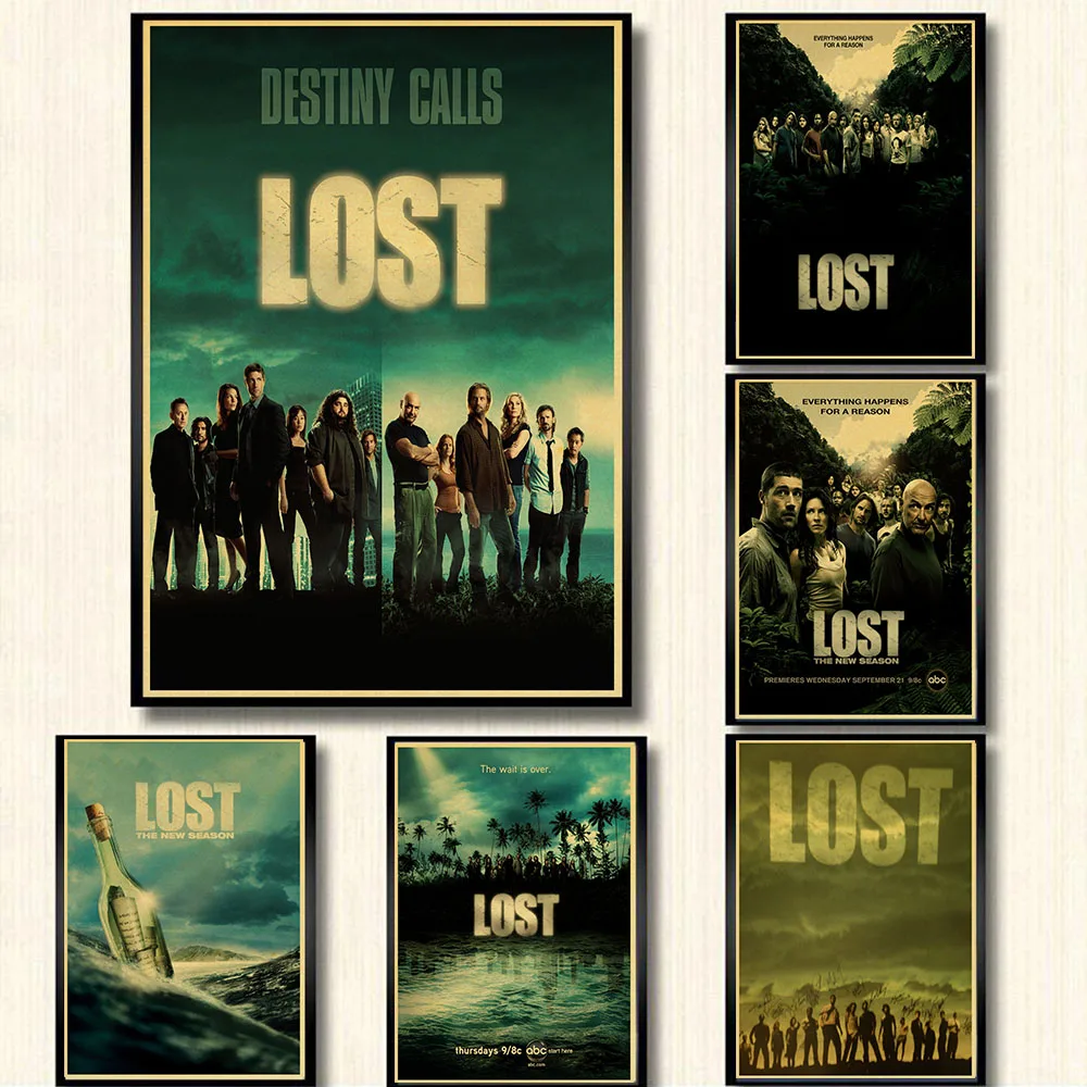 Винтажный постер потерянное общежитие ретро для спальни телевизора гостиной