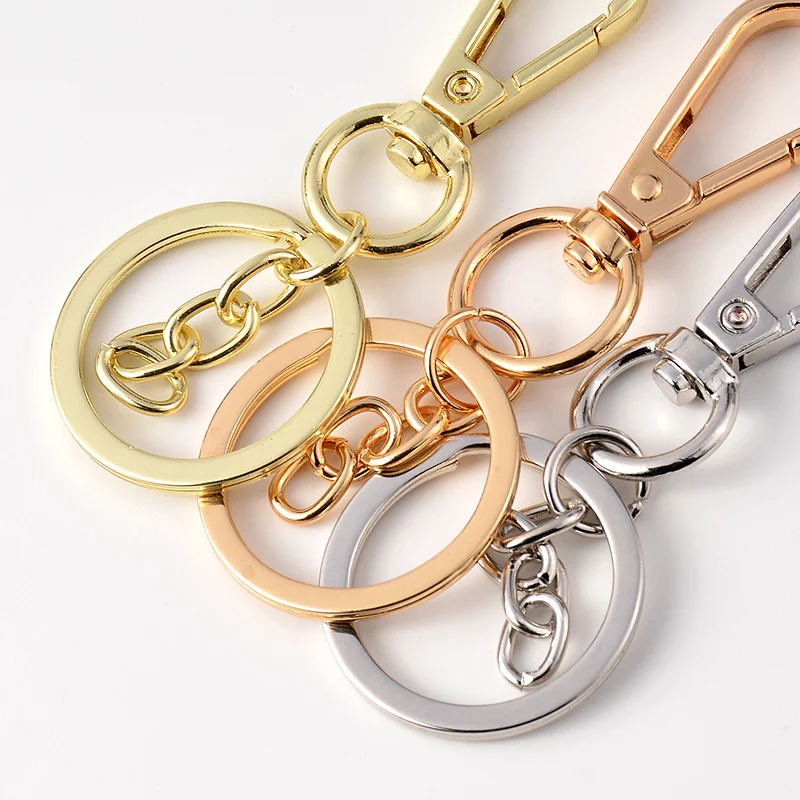 Цепочка для ключей сделай сам застежка-карабин с четырьмя звеньями