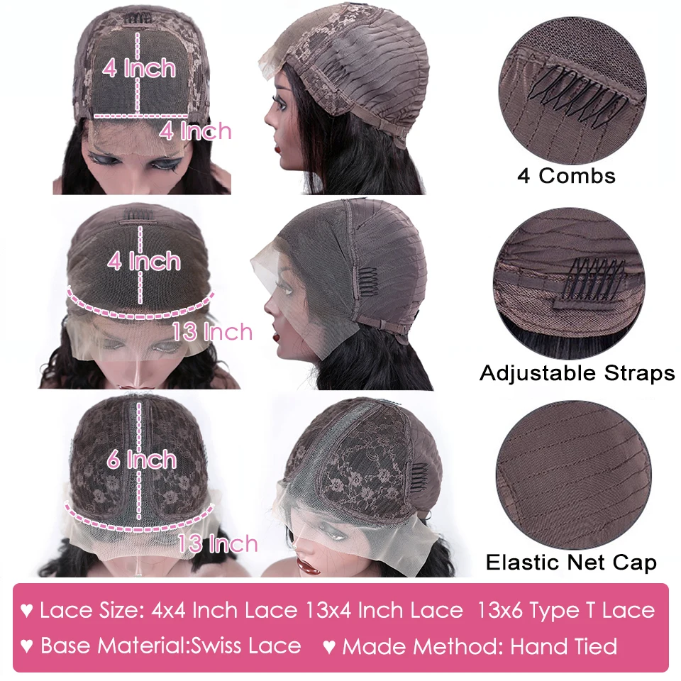 Прозрачные парики HD на сетке афро кудрявые невидимые 13X6 из человеческих волос