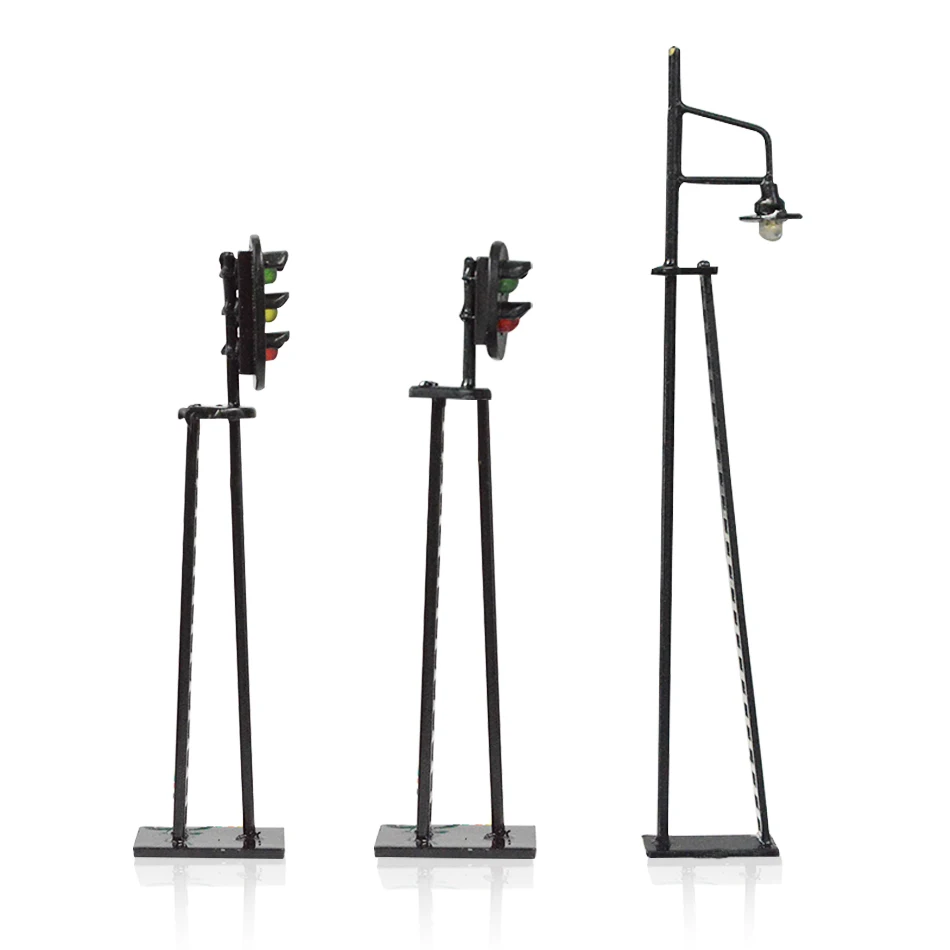 1 шт. сигнальных огней Хо модель здания игрушечная железная дорога макет игрушки