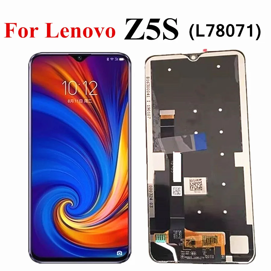 ЖК дисплей 6 3 дюйма для Lenovo L78071 Z5S сенсорный экран дигитайзер панель Замена