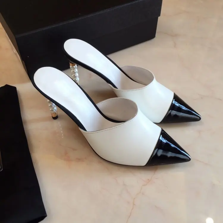 

New style pointy women's slippers women's lazy foot shoes