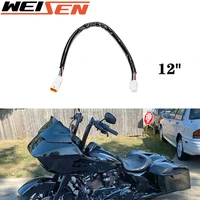 motorcycle accessories 12 30cm electronic fly by wire extensions for harley davidson touring softail fat boy bobslimbreakout