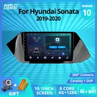 Автомагнитола 2DIN Android 2019 для Hyundai Sonata DN8 2020, автомобильное радио, GPS-навигация, стереоприемник, автомобильный мультимедийный плеер IGO