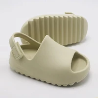 2021 childrens summer sandals kids shoes baby toddler boys girls foam beach slides bone resin children lightweight water shoes