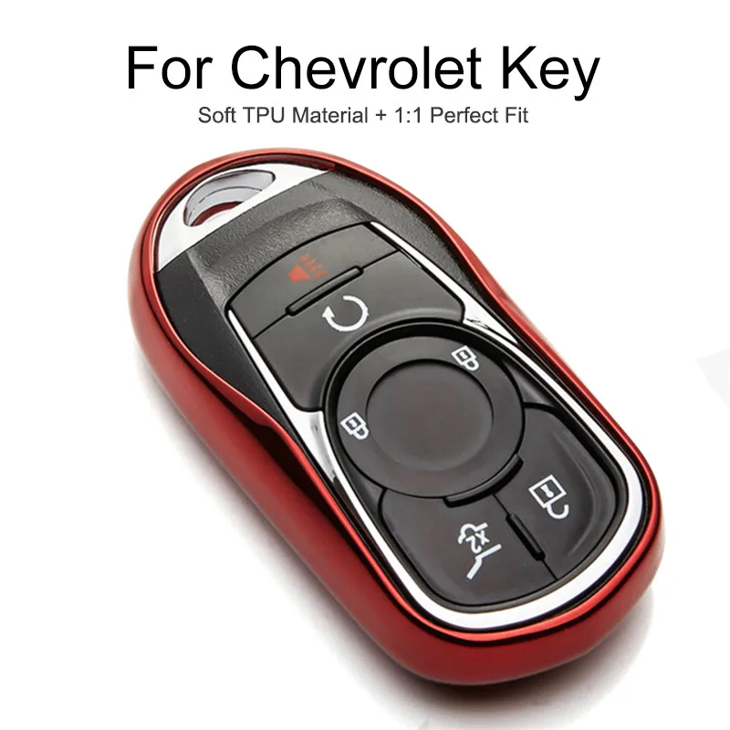 ТПУ защитный автомобильный чехол для ключей крышка Chevrolet cap tiva Aveo t300 Cruze 2011 Trax Impala