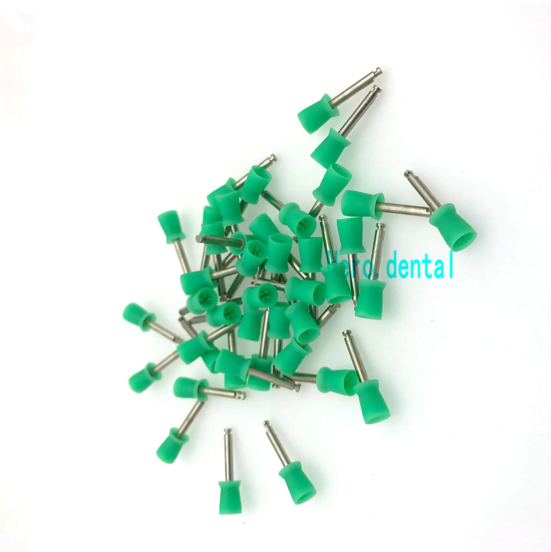 100 шт. Стоматологическая профилактическая чашечка резиновые лака для ногтей