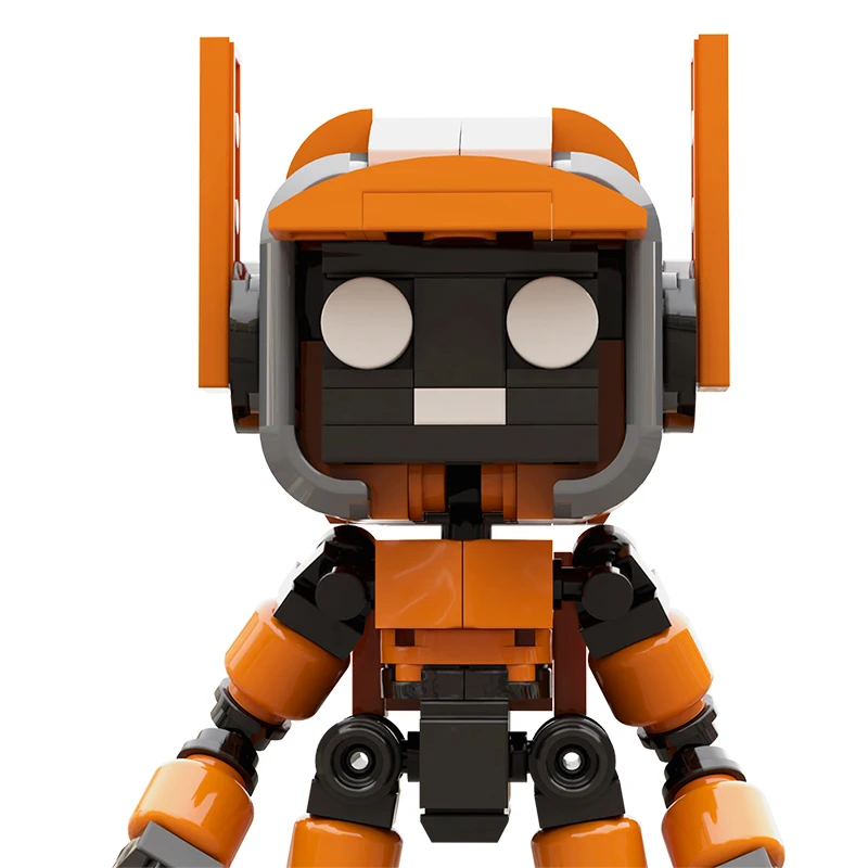 BZB MOC любящий и смертельный мультфильм файтинг высокотехнологичный робот