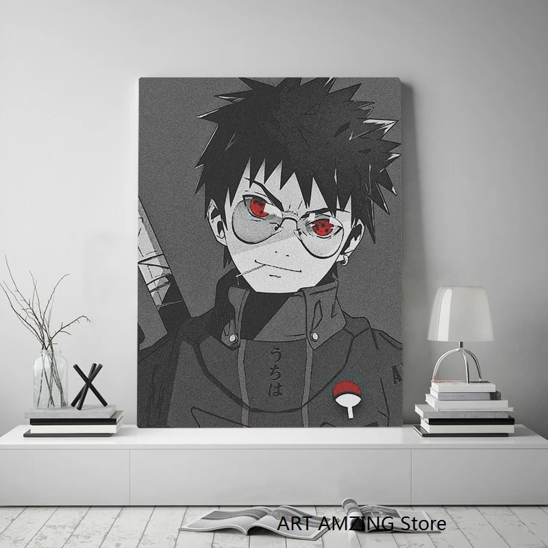 Shisui Uchiha Аниме Картина на холсте Декор настенное искусство картины для спальни