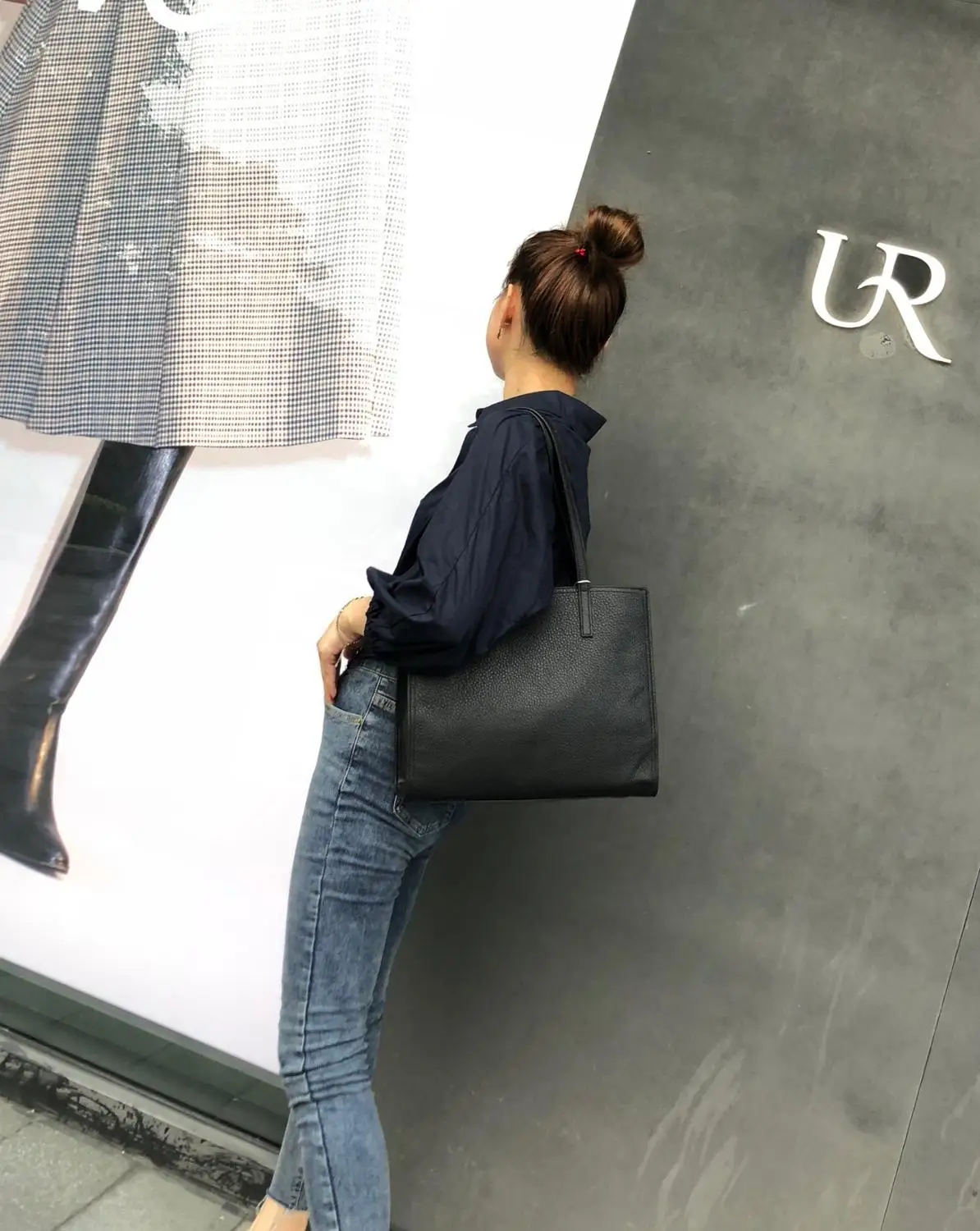 

free shipping 2020 the new style fashion vingate genuine cow leather women handbag one shoulder bag crossbody bag 32cm 5color