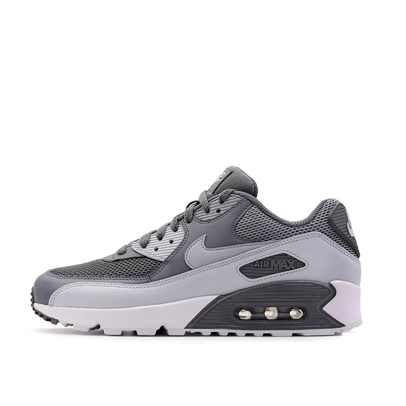 Оригинальные мужские кроссовки для бега Nike Air Max 90 эфирные, износостойкие, классические, спортивные, уличные, сетчатые, дышащие кроссовки 537384-111 - Цвет: 537384-073