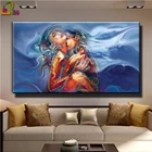 Бриллиантовая живопись с надписью Love Couple