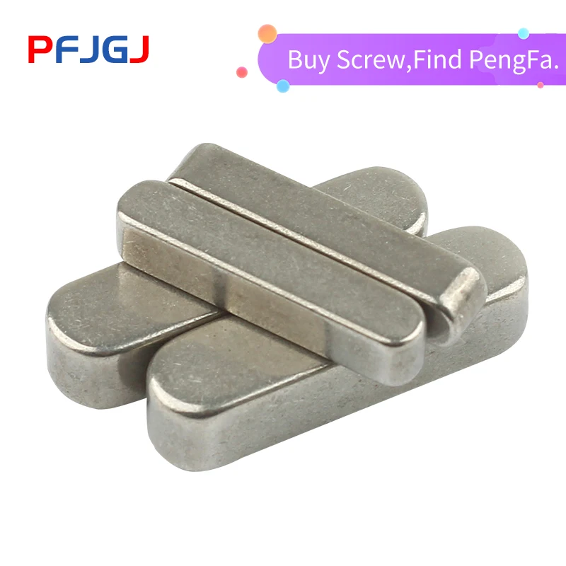 Плоский штифт для ключей Peng Fa M3 M4 M5 M6 304 полукруглый из нержавеющей стали с