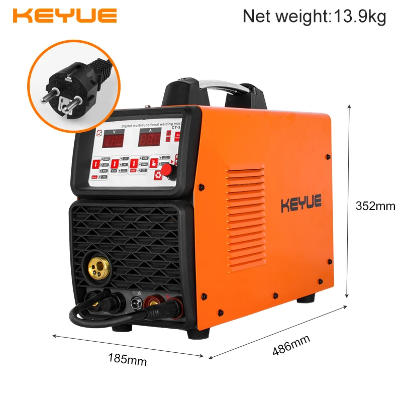 Сварочный аппарат KEYUE CT-520D 4 в 1 многофункциональная сварочная машина с флюсом