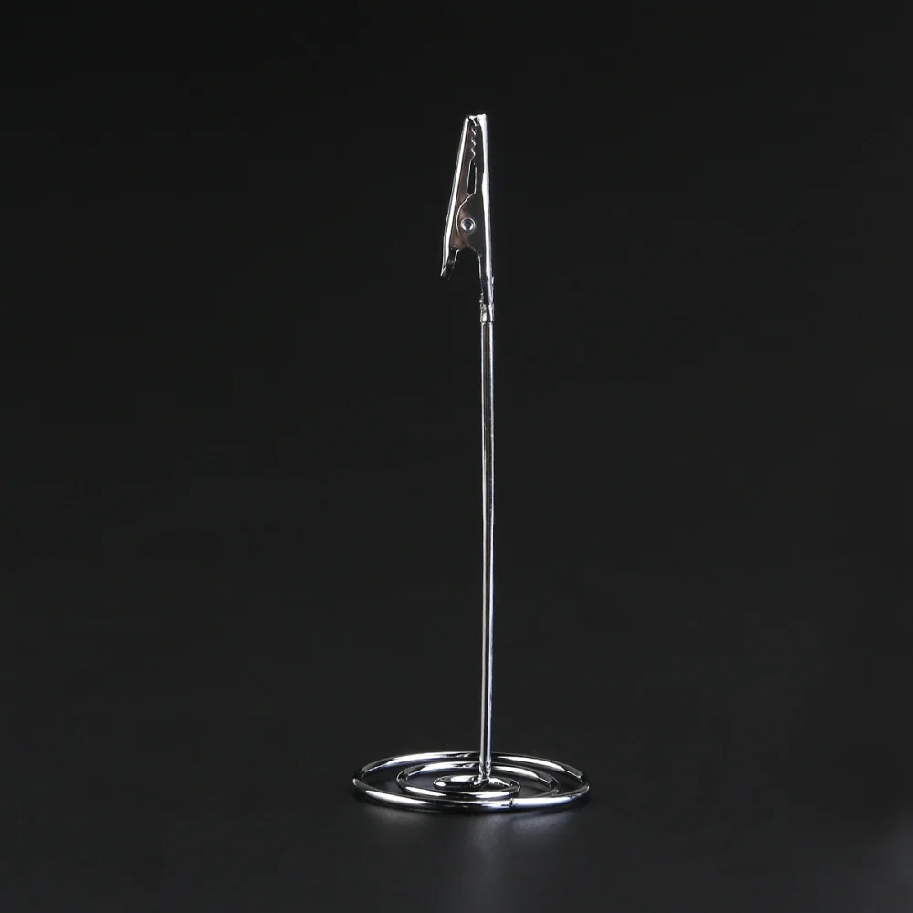 

10pcs Memo Clip Holder Stand with Alligator Clasp for Pictures Paper Note Clip