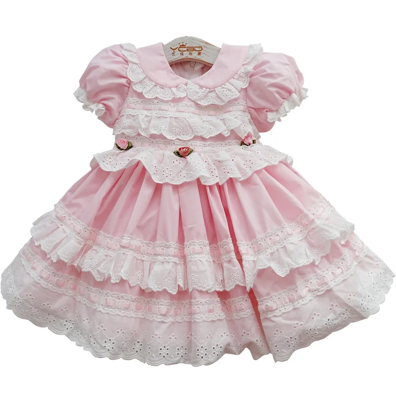 

2020Autumn Lolita Dress Girls Princess Dress Long-Sleeved Spanish Children Dress Girls Dress Toddler Girl Dress Christmas Dress