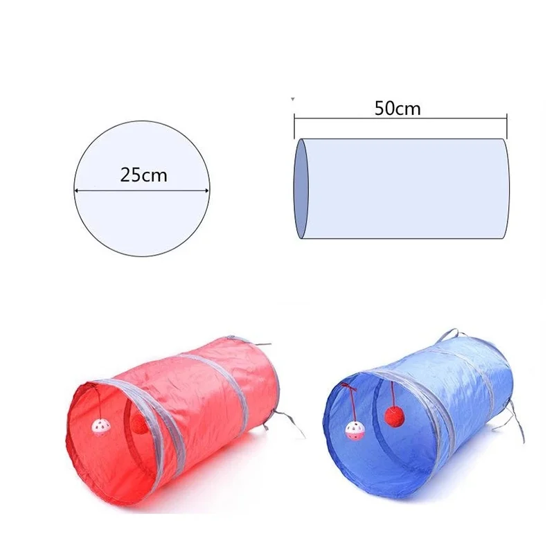 Туннель для кошек и щенков складной игр в помещении на улице | Дом сад