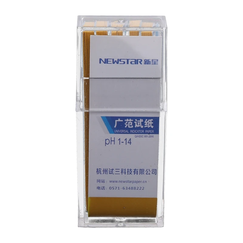 

PH Test Strips Wide-Range 1-14 Litmus Paper 100/200 Strips Water Drinks Vinegar Saliva Urine Cosmetic solutions