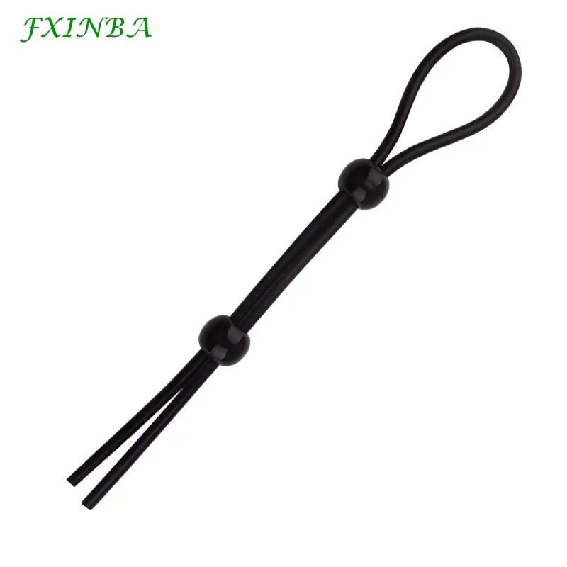 FXINBA Силиконовое регулируемое кольцо для члена веревка секс игрушки мужчин
