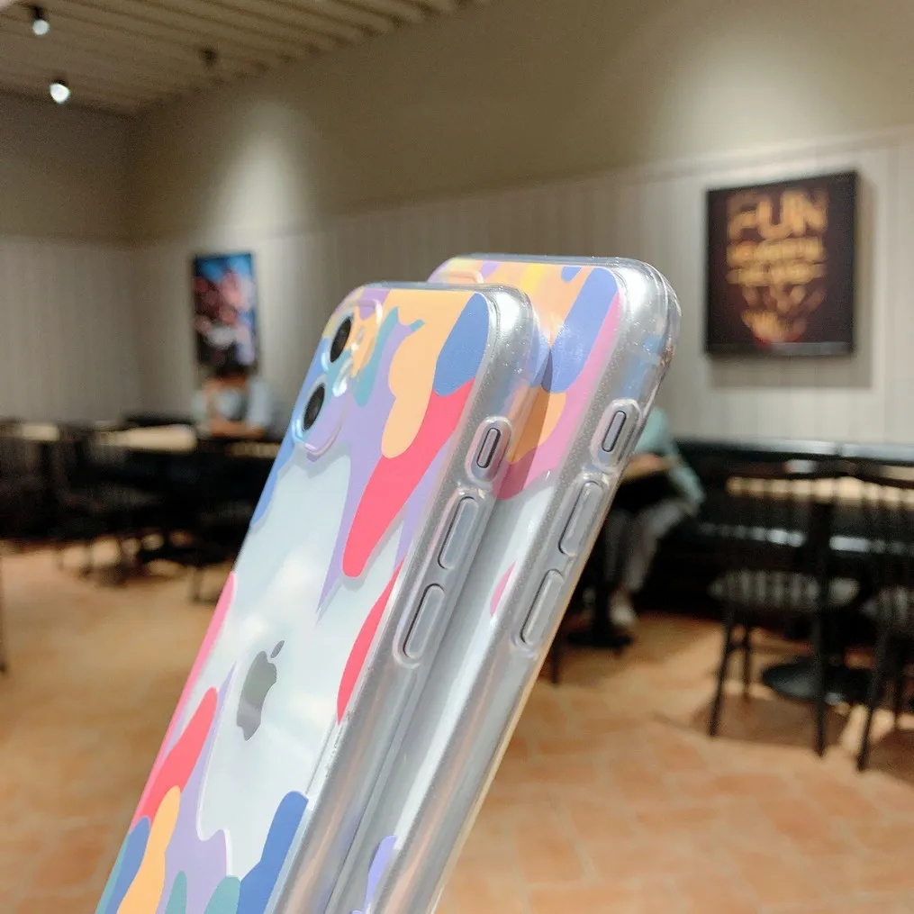 smile case for iPhone 12 Pro 11 Pro Max SE 2020 XS XR X Max 8 7 Plus case soft silicone phone cover