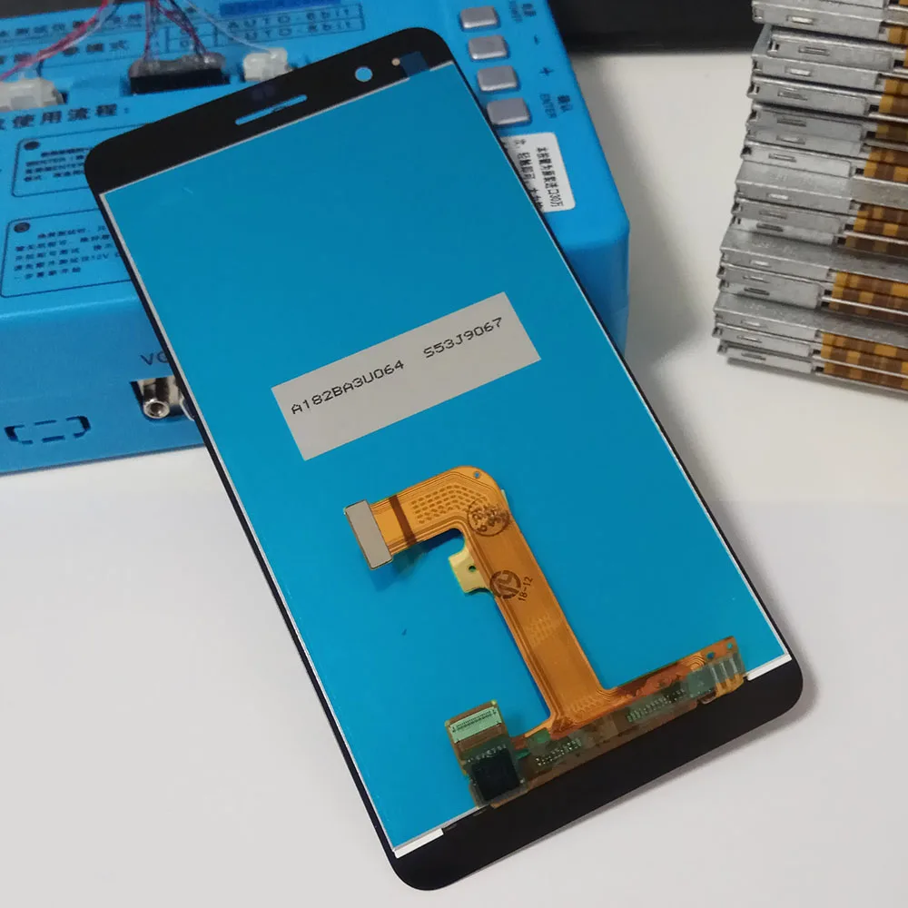 5 &quotЖК дисплей для huawei Honor 6 Plus ЖК сенсорный экран дигитайзер матрица сборка