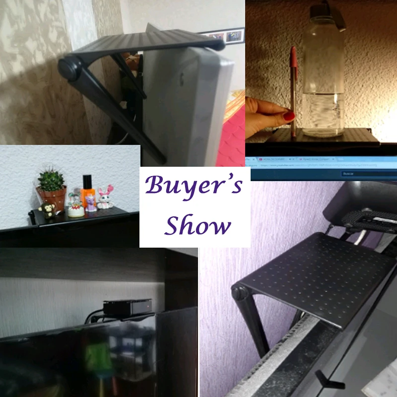 1 шт. офисная стойка для хранения зажим компьютерный экран стол аксессуары