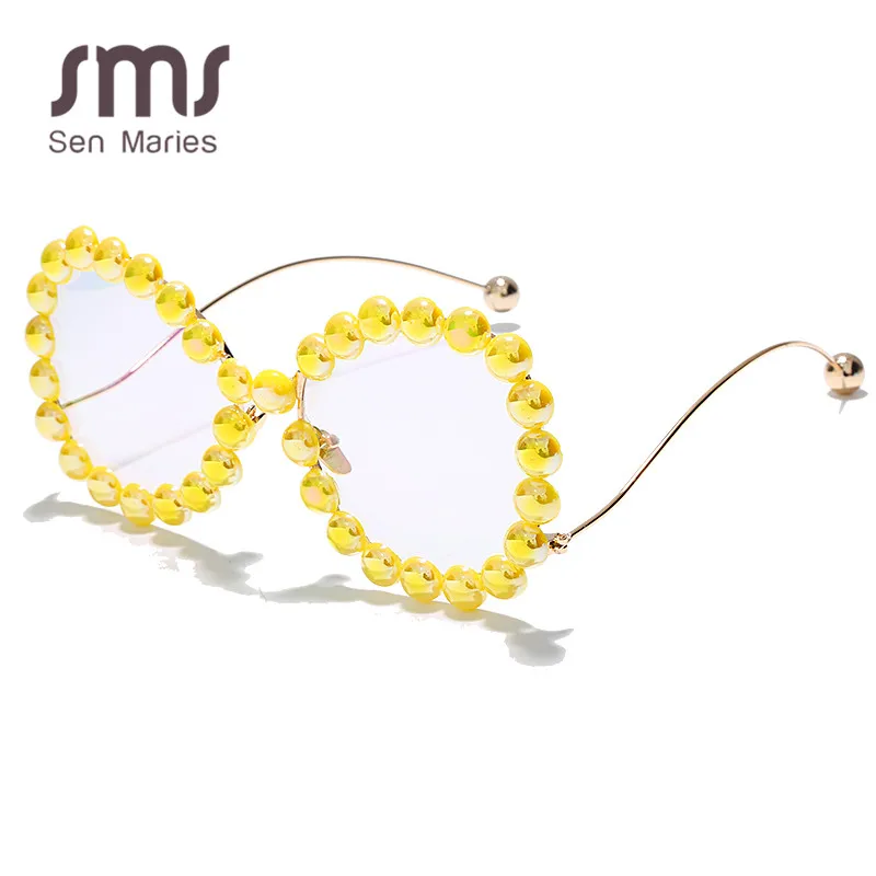 Винтажные женские очки с жемчугом оправа 2020 Роскошные волнистые кошачий глаз