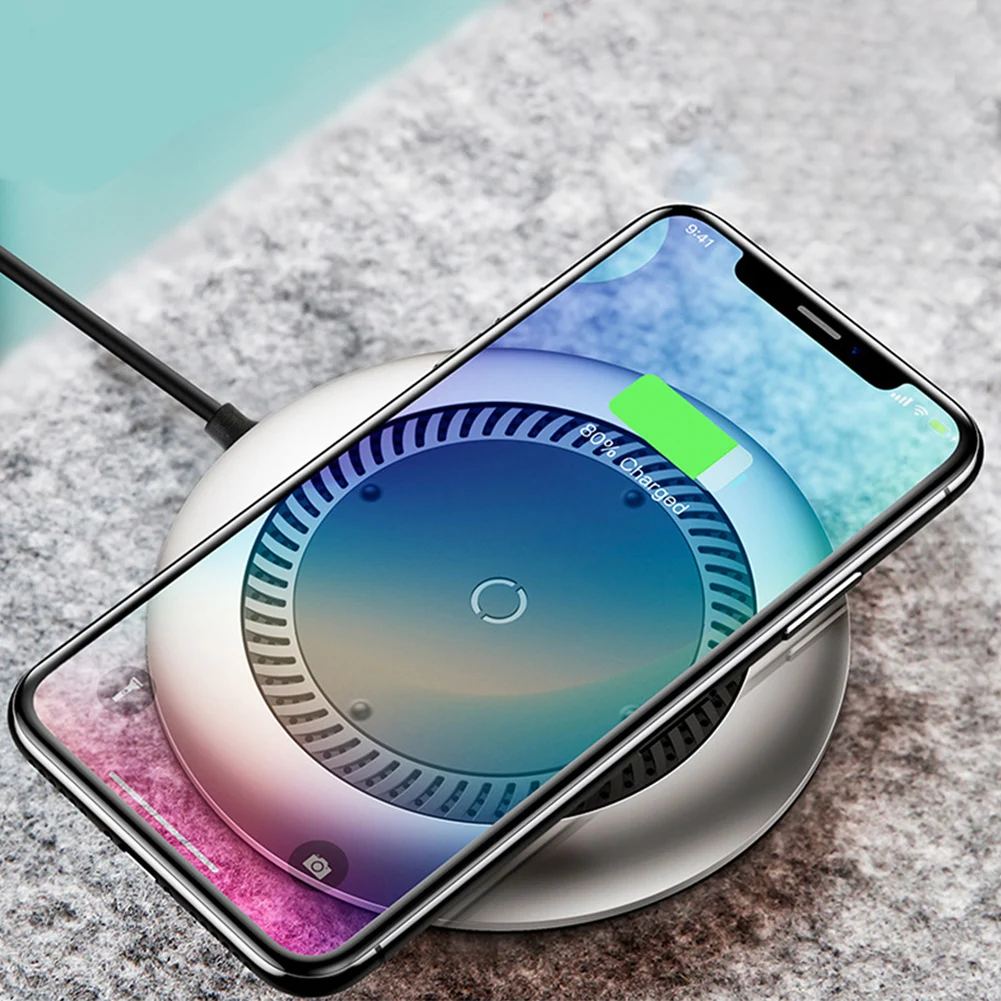 

Smart Phone Wireless Data Transmission With Fan Radiator Fast Charging Heat Dissipation Charger Convenient High Efficiency