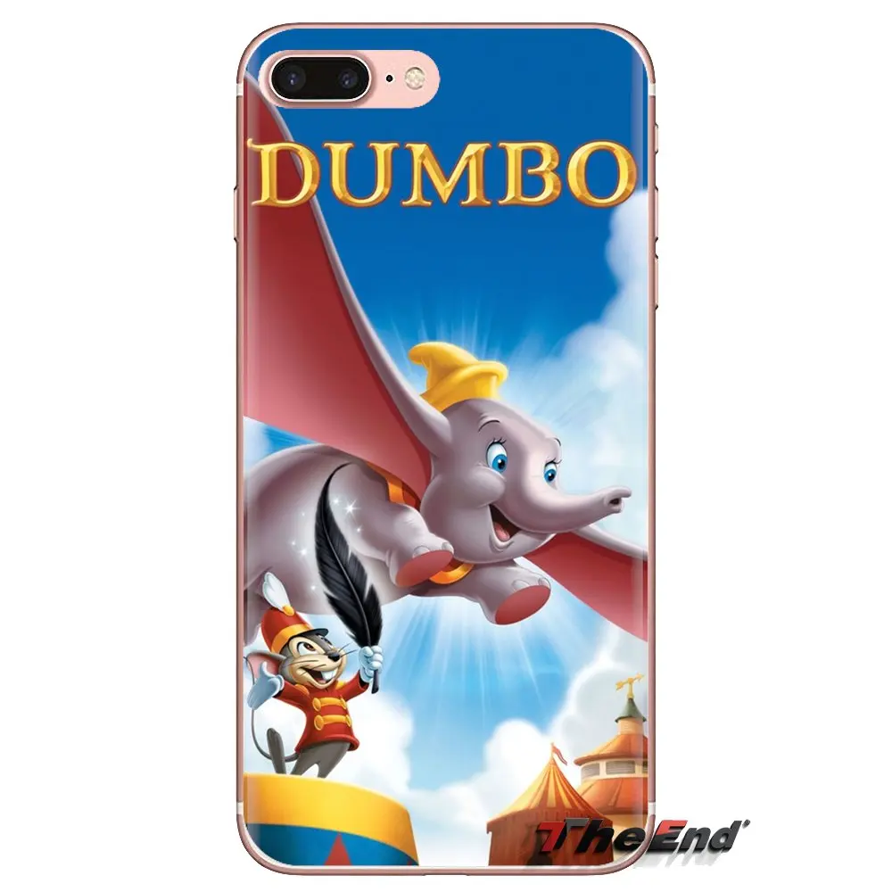 Чехол для корпуса телефона Дамбо Маленький слон с крыльями huawei G7 G8 P7 P8 P9 P10 P20 P30 Lite