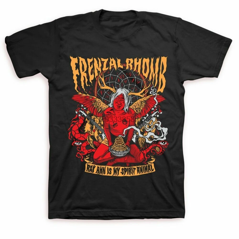 

Frenzal Rhomb - Ray Ahn is My Spirit Animal T-shirt (Black)