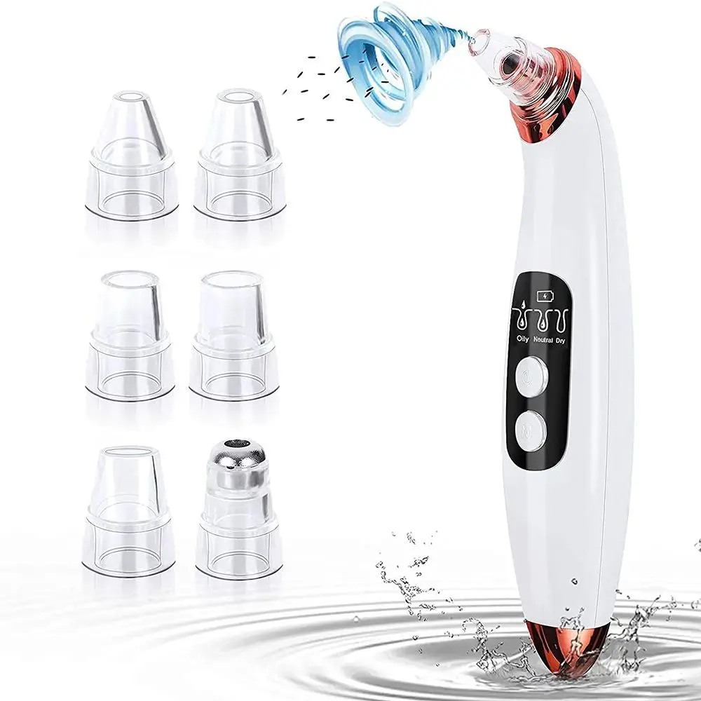 

Removal Tools Rechargeable Acne Removal for Blackhead Whitehead Pore Cleaner White Blackhead Remover Vacuum Face Care