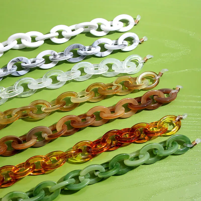 JJFOUCS акриловая цепочка для солнцезащитных очков шикарные женские очки чтения