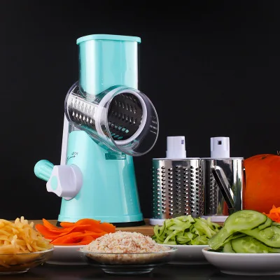 Manual Vegetable Cutter Slicer Kitchen Accessories Multifunctional Potato Shredders Gadgets Garlic Milling Blender | Бытовая техника