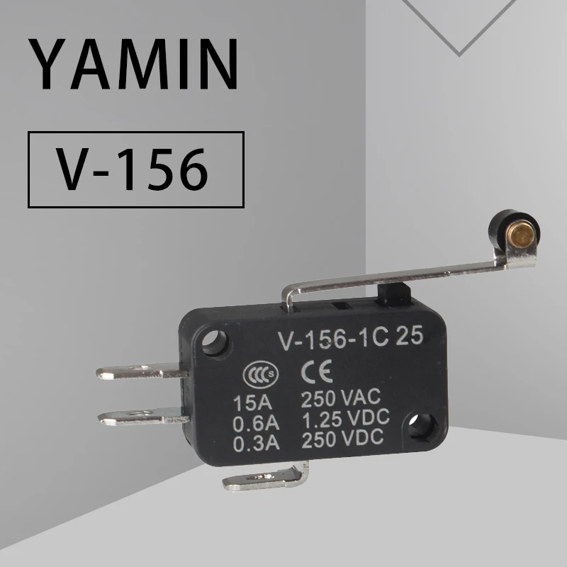 

Micro switch Long Hinge Lever Momentary Micro cnc Limit Switch for cnc router V-156-1C25