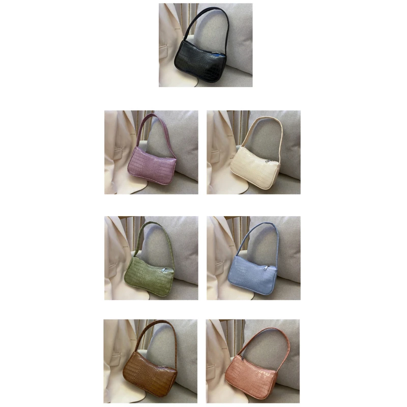 

PU Leather Women Handbag Shoulder Bag Handbag Elegant Casual Shoulder Chain Crossbody Bag Popular Simple Female Daily Bag