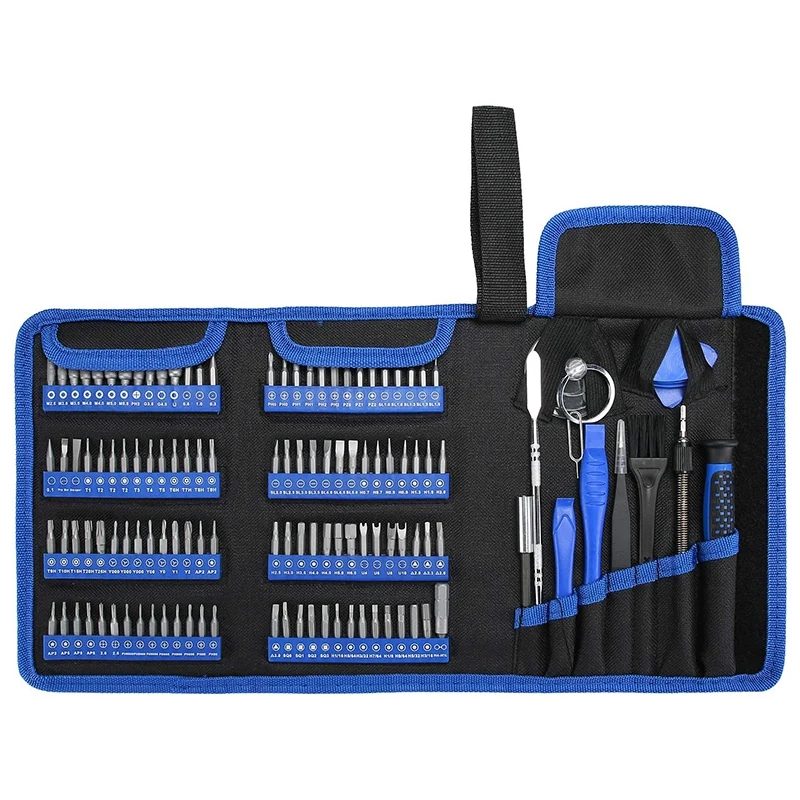

Precision Screwdriver Set, 126 in 1 Magnetic Screwdriver Kit, Multi-Function Professional Repair Tool Kit