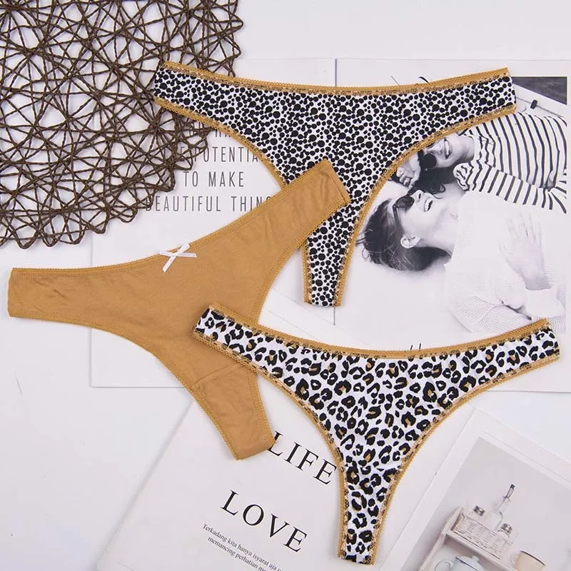 

Cotton Women's Sexy Thongs G-string Underwear Panties Briefs For Ladies T-back,gift 2pcs/lot ac142